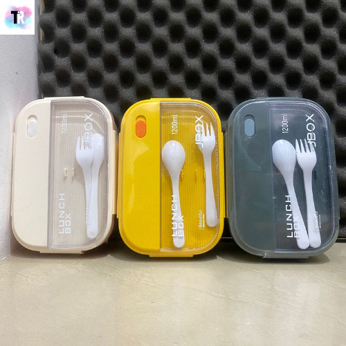 Kotak Makan JBOX 1000ML - BPA Free - Kotak Bekal - Lunch Box Set