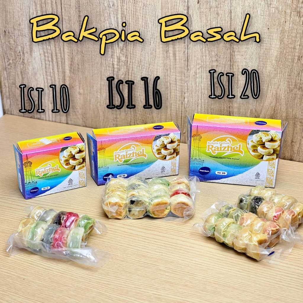 

1 BOX BAKPIA BASAH RAIZHEL BAKPIA PATHOK JOGJAKARTA
