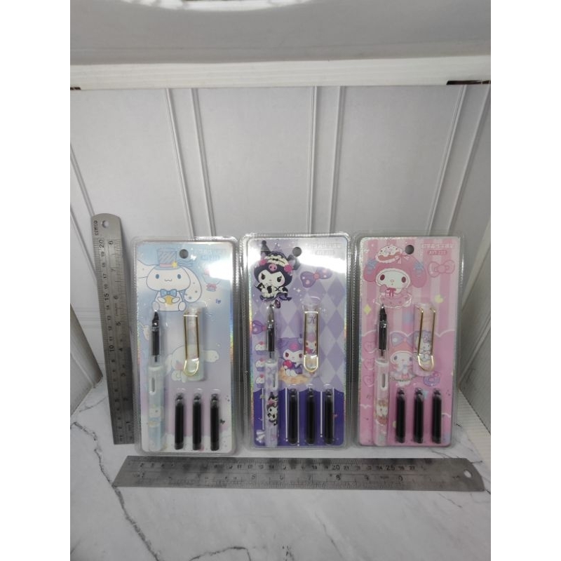 

pulpen sanrio ball point kuromi pulpen tinta hitam pulpen motif pulpen karakter pulpen bagus