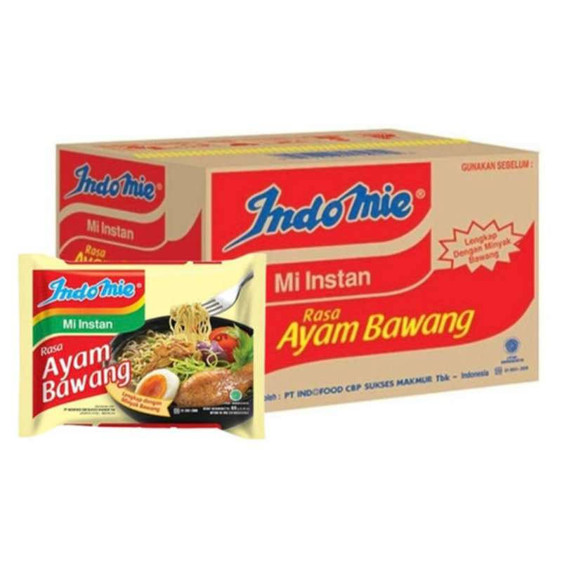 

Indomie rasa Ayam Bawang - 1 Dus 40 pcs