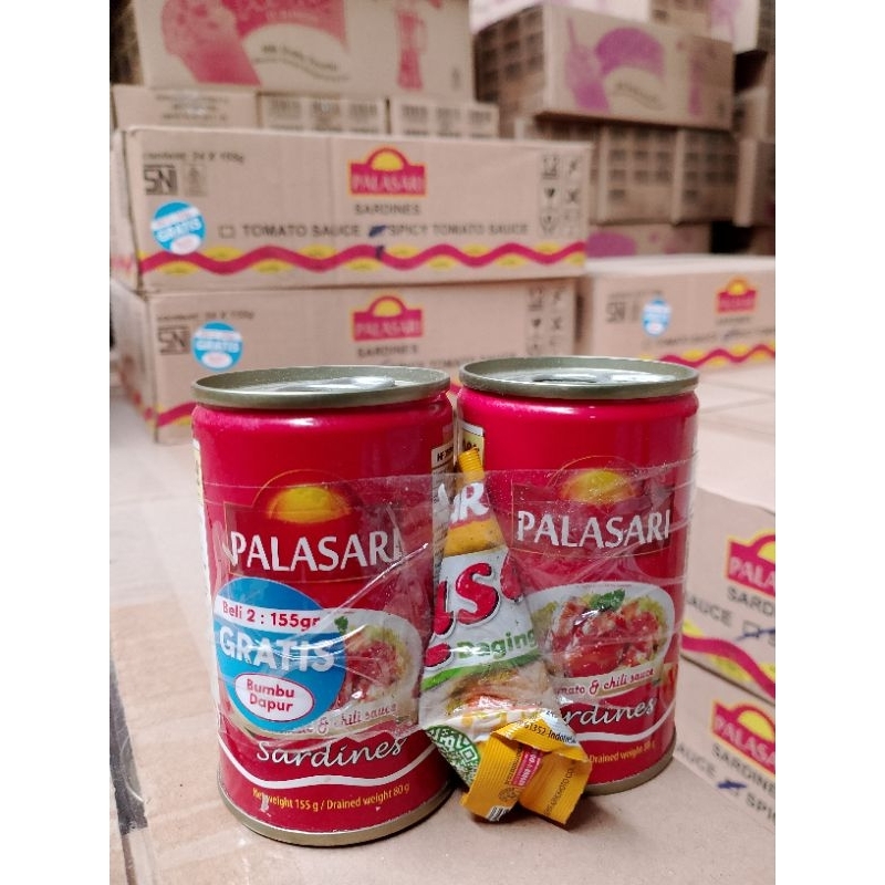 

PALASARI SARDEN 155GRAM (PROMO BELI 2 DAPET BUMBU DAPUR)