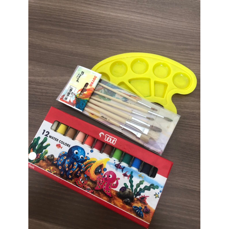 

Preloved 1 set Cat Lukis - water Colors TITI