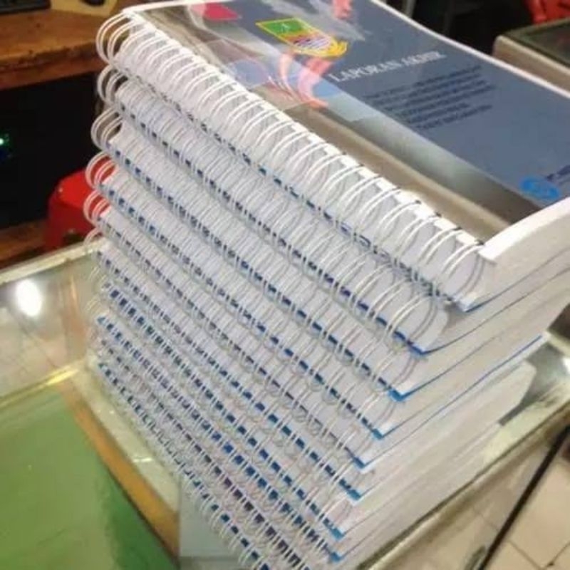 Cetak Buku Jilid Ring Spiral
