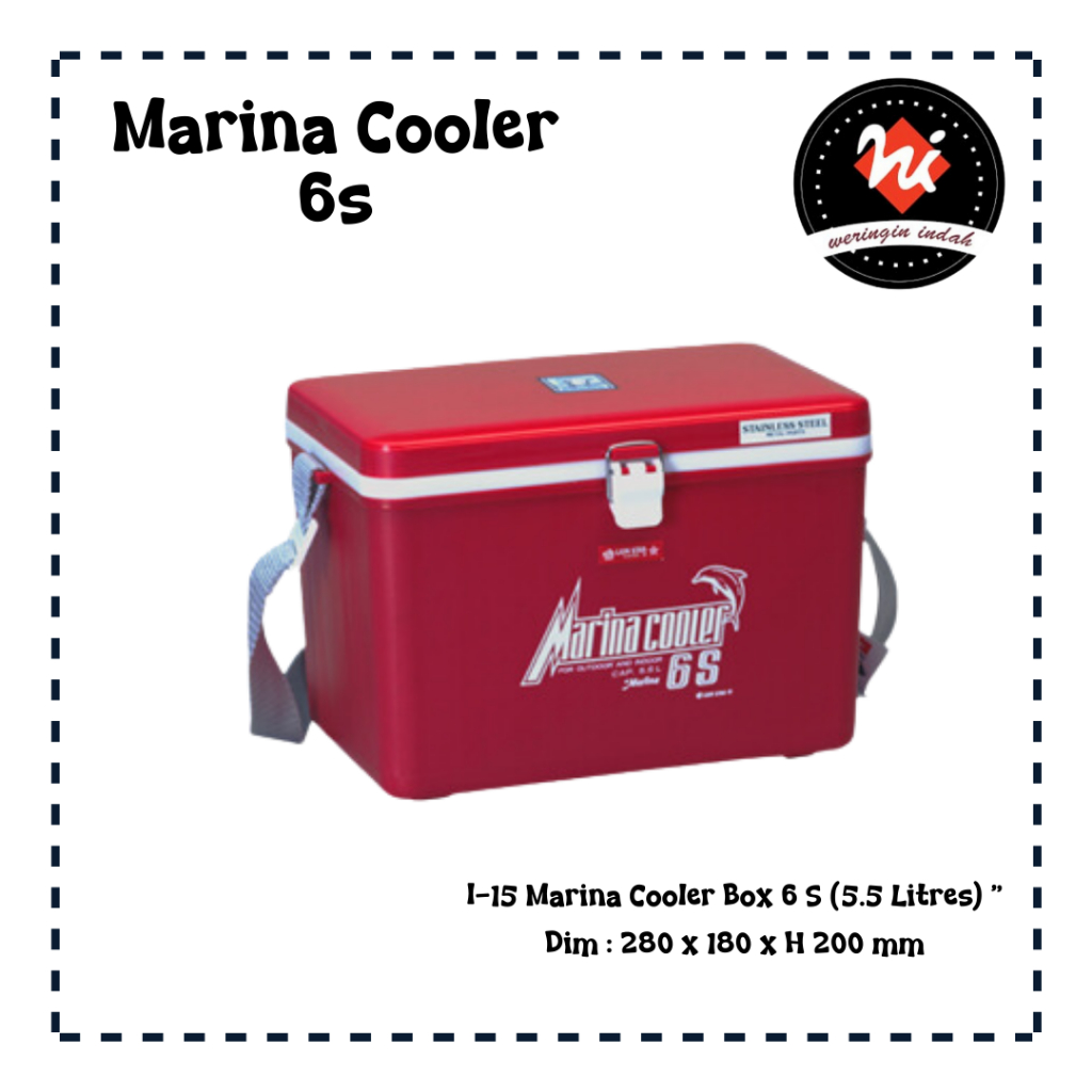 Weringin Indah - Box Marina Cooler 6S Lion Star, Box Pendingin, Cooler Box Es, Cooler Box, Termos Se