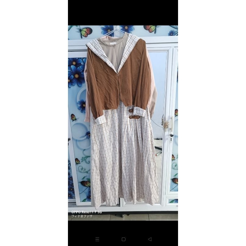 Jilbrave Syahla dress jilbrave ORI Preloved