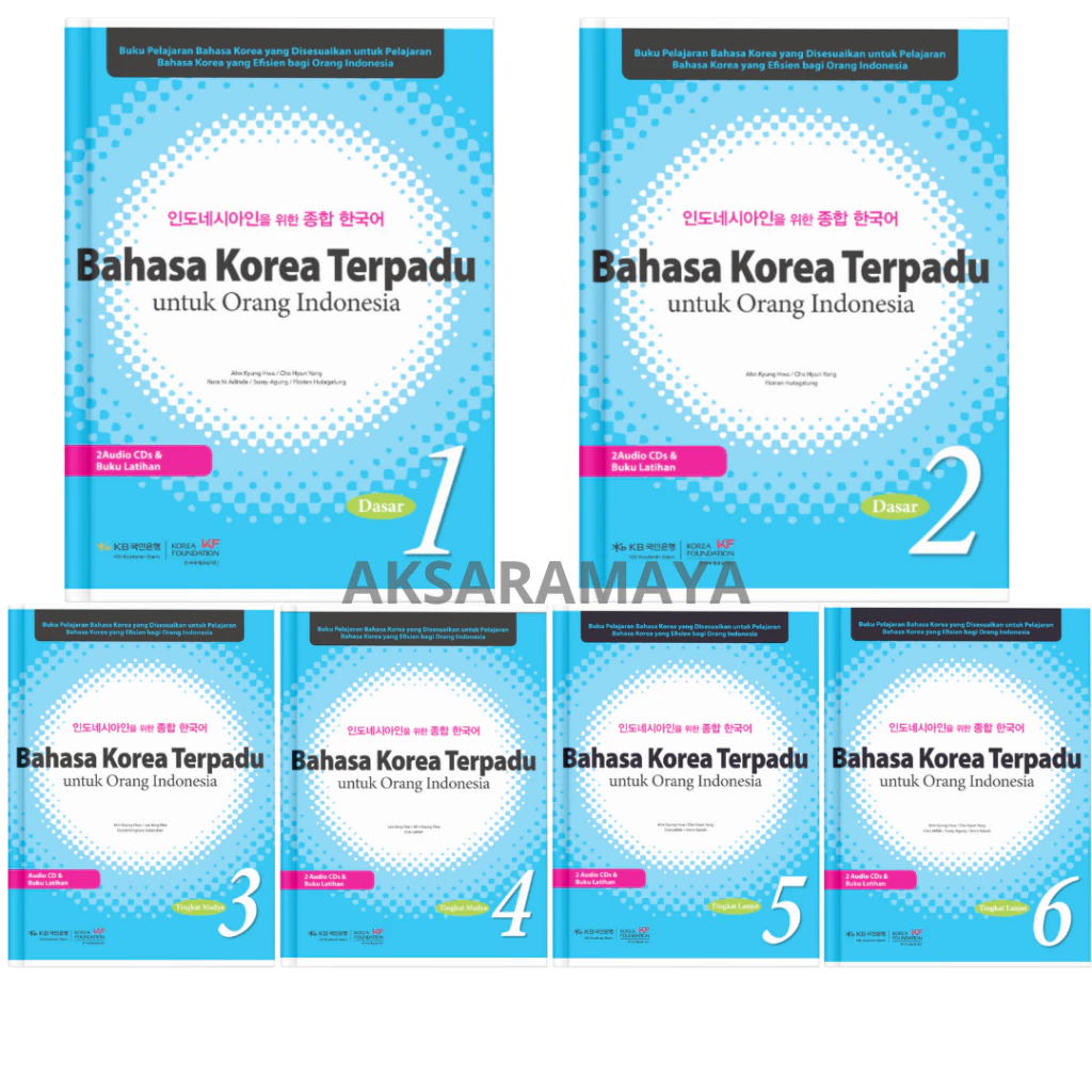 

(bundle) Bahasa Korea Terpadu untuk Orang Indonesia 1-6