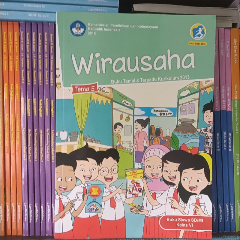 Buku tematik terpadu kelas 6 tema 5 wirausaha