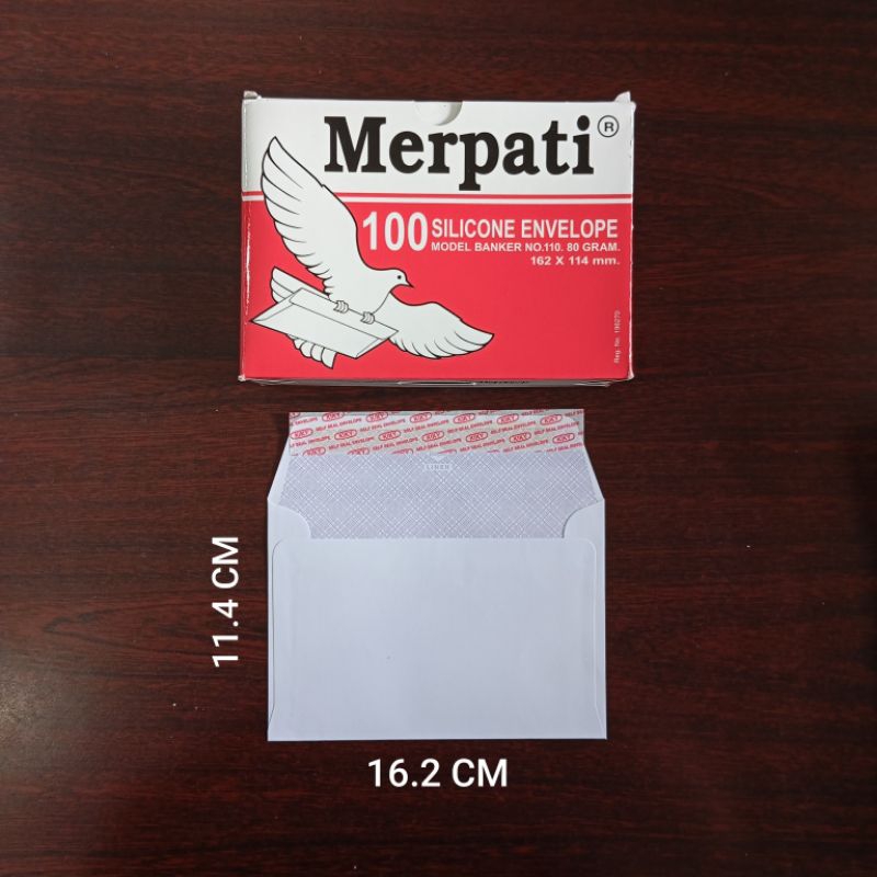 

Amplop Merpati Besar Kecil/Amplop 162 x 114 mm/Amplop Merpati 110