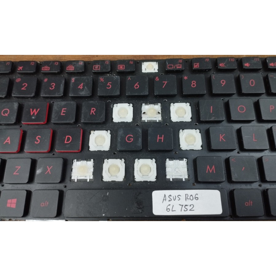 Tuts Tombol Keyboard Asus ROG GL752 GL752V GL752VL GL752VW GL752VWM
