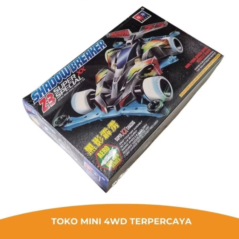 Tamiya Mini 4wd Merek Daxing - Shadow Breaker Z3 Super XX Special