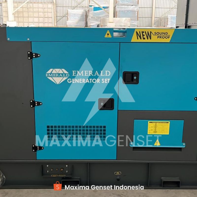 Genset 120 KVA - EMERALD 96000 Watt - Genset Ultra Silent - Genset Solar -  Genset Diesel