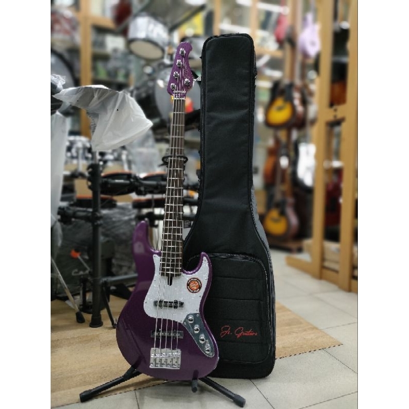 JS Guitar Bass JS Bass Nova ll Purple Metallic