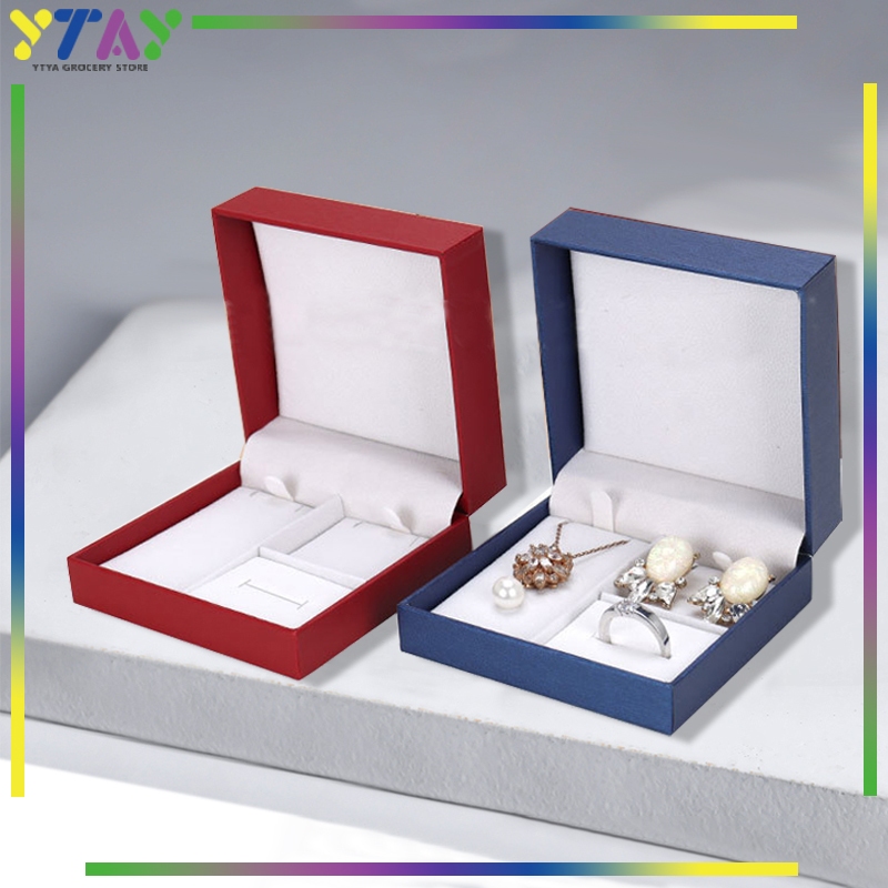 Box Jewelry Perhiasan Box Perhiasan Emas Kotak Perhiasan Emas 1 Set  Jewelry Gift Box Kotak Set Perh