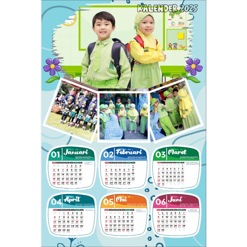 

Kalender Custom Desain Anak TK SD SMP SMK SMA Majelis Perusahaan Casual Jepang Korea Anime Game