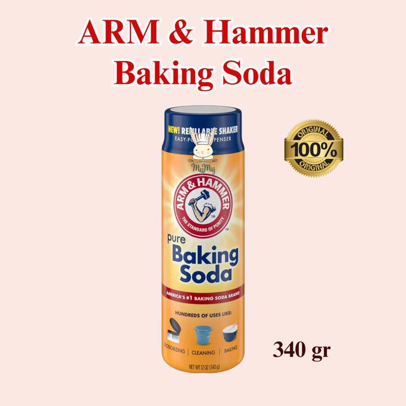 

Arm & Hammer Baking Soda 340gr Baking Powder