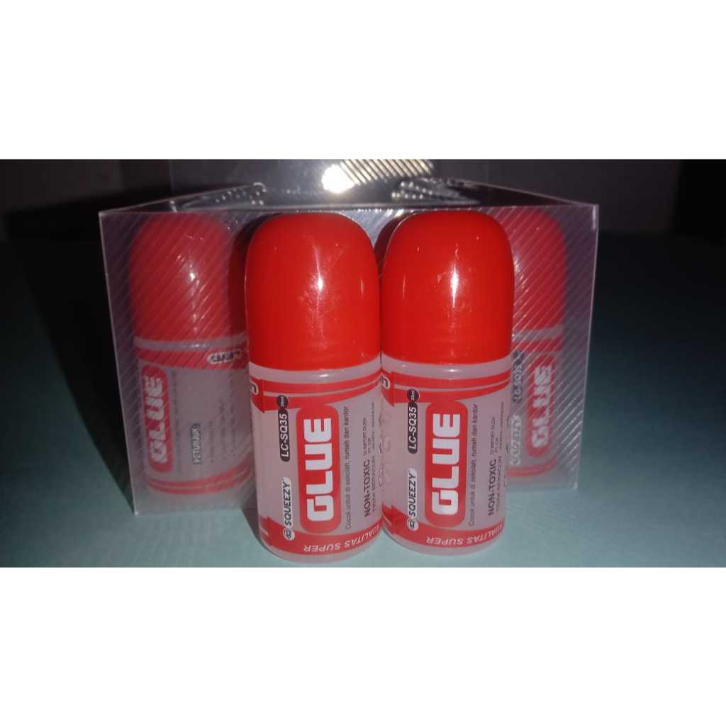

Lem Squeezy Glue Lg Ukuran 35ml
