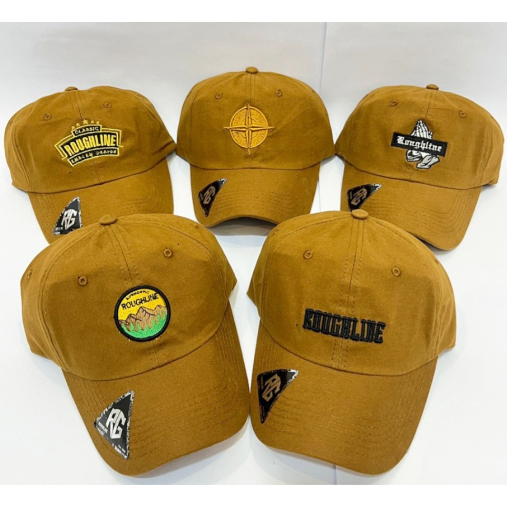 Topi Polo Caps CARAMEL Roughline