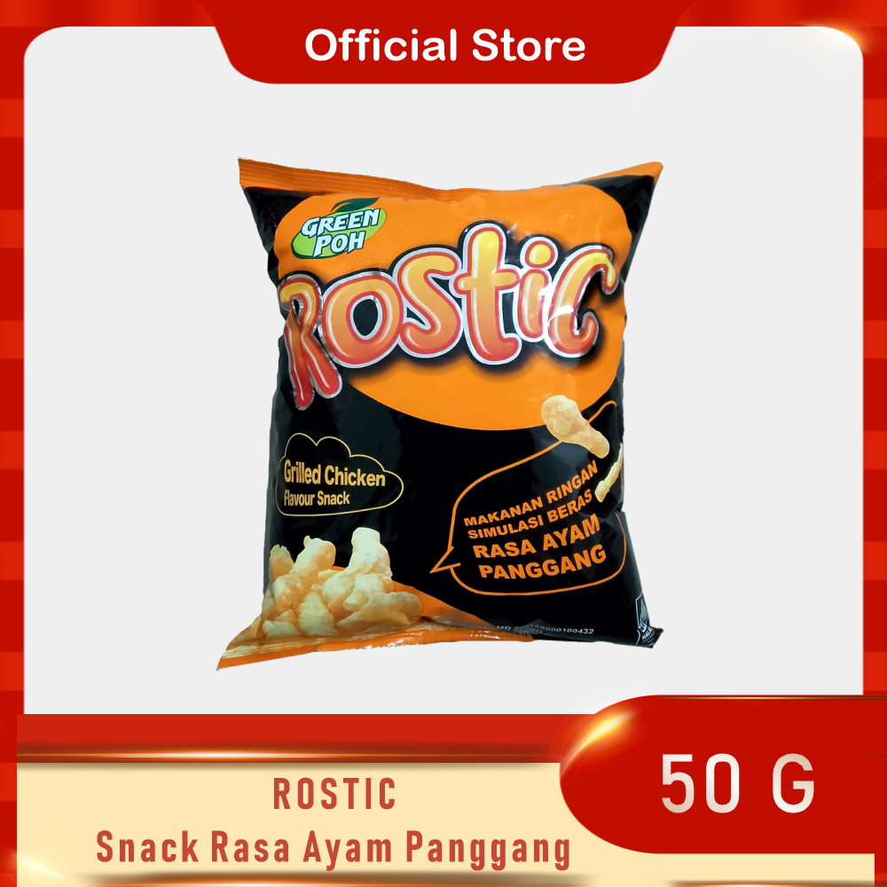 

Rostic Makanan Ringan Rasa Ayam Panggang 50 G