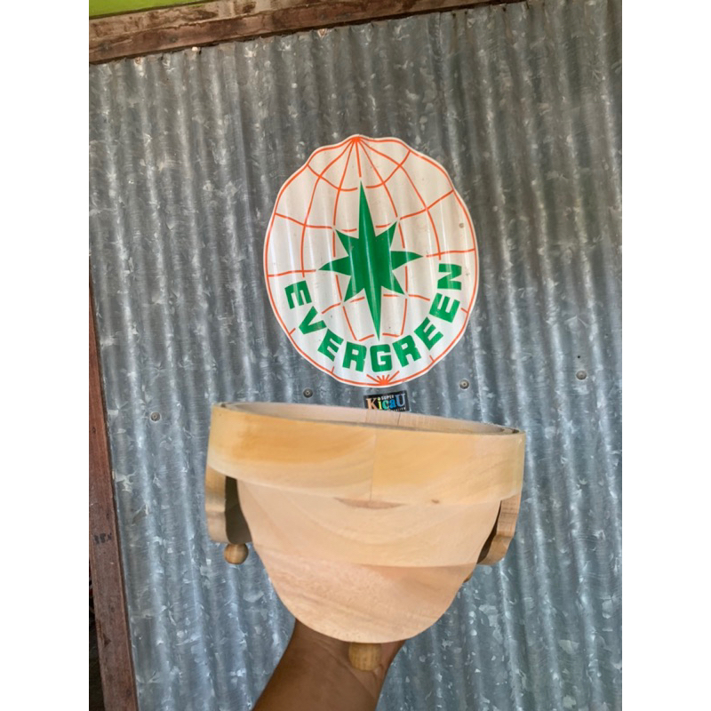 TEBOK SANGKAR PLECI UKURAN 23 CM KAYU MAHONI + PION