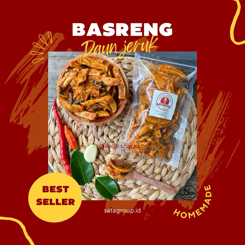 

BASRENG STIK PEDAS DAUN JERUK DAN BASRENG STIK ASIN DAUN JERUK 65GR