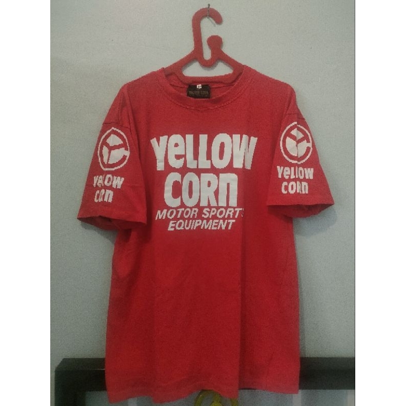 Vintage Yellow Corn Motor Sport