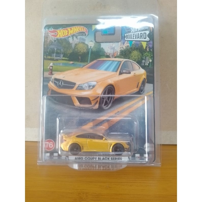 Hot Wheels 12 Mercedes Benz C 63 AMG Coupe Black Series