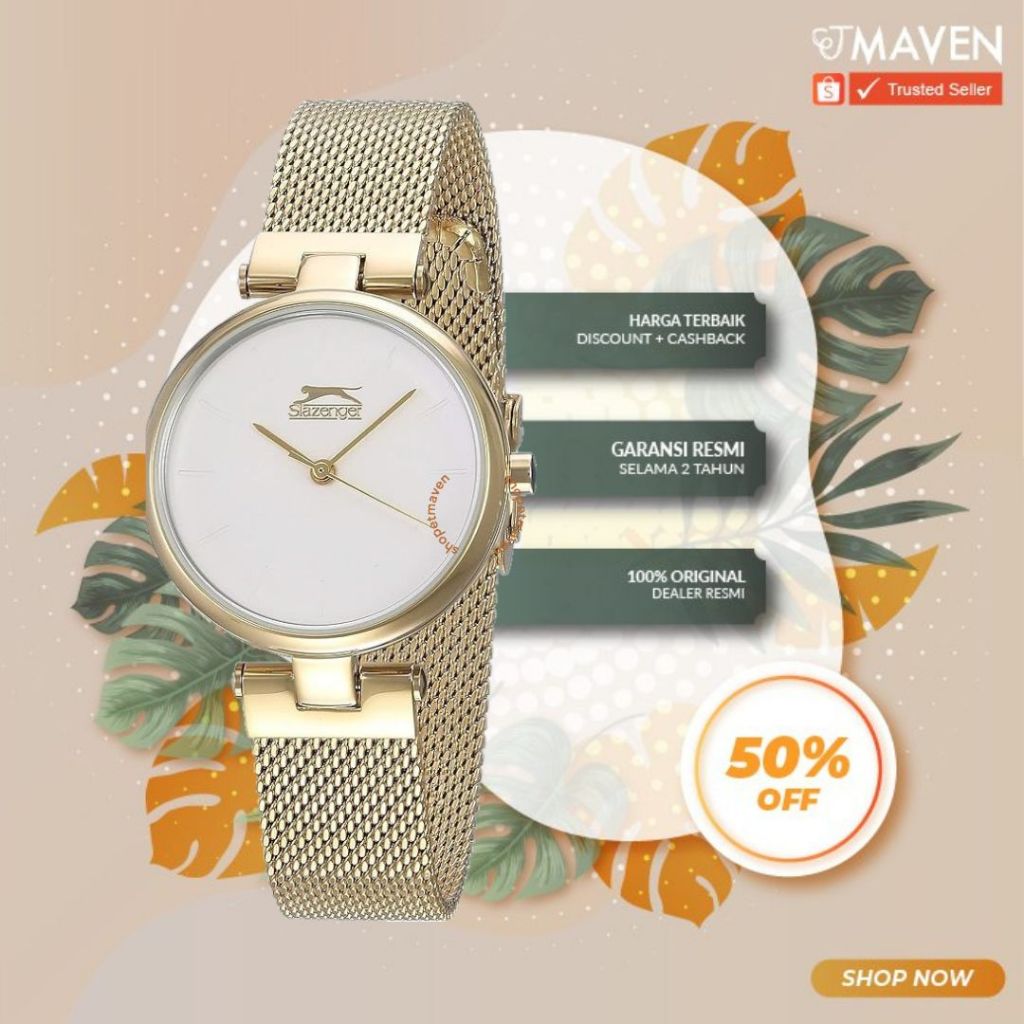 Jam tangan wanita Slazenger SLZ SL9.6180.3.02