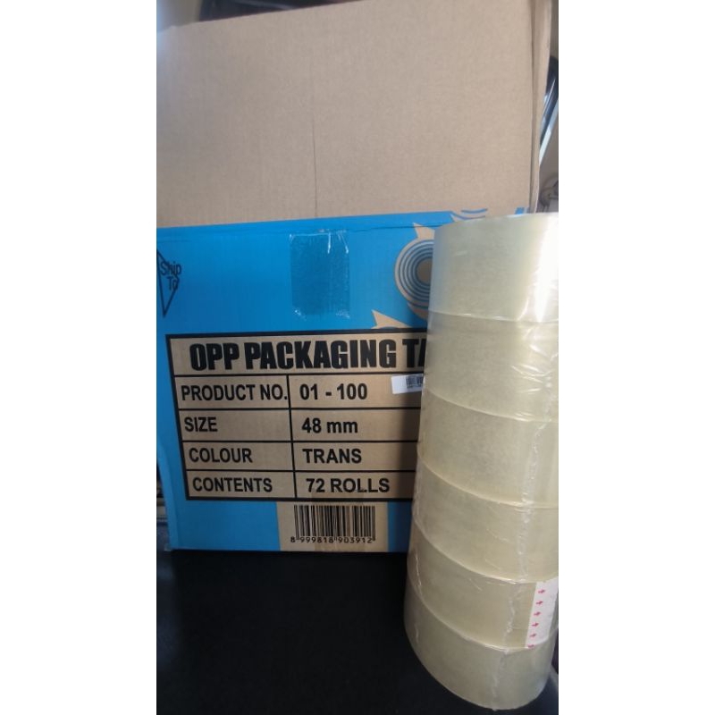 

1 Slop (6 Roll) Lakban Daimaru Tape Isolasi 2" (48mm) X 90 Yard