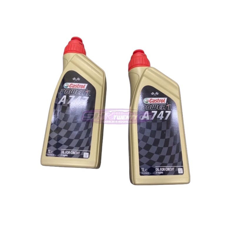 OLI SAMPING CASTROL A747 2T RX KING F1ZR NINJA VESPA ORIGINAL