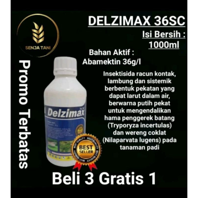 Insektisida Delzimax 36sc/1liter/promo