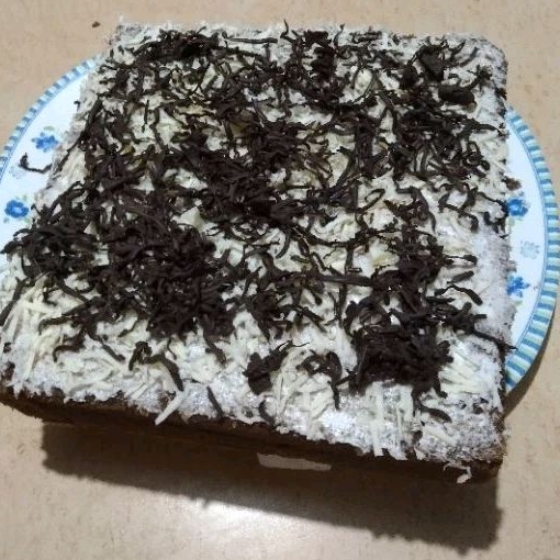 

Kue Brownies kukus cokelat Keju ukuran 18x7 cm