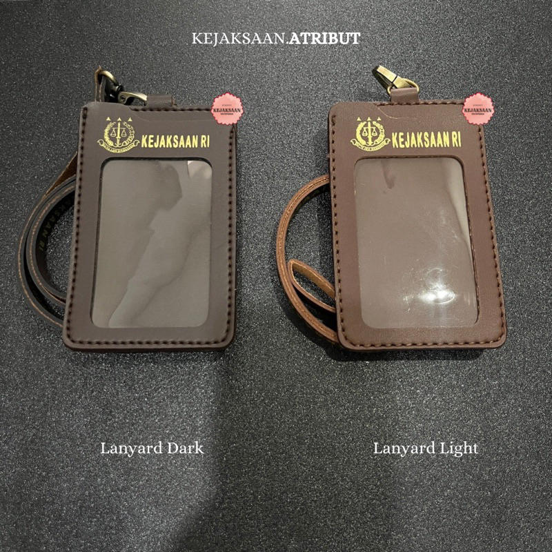 

Lanyard Id Card Kejaksaan - Custom Dark Light Logo Kejaksaan