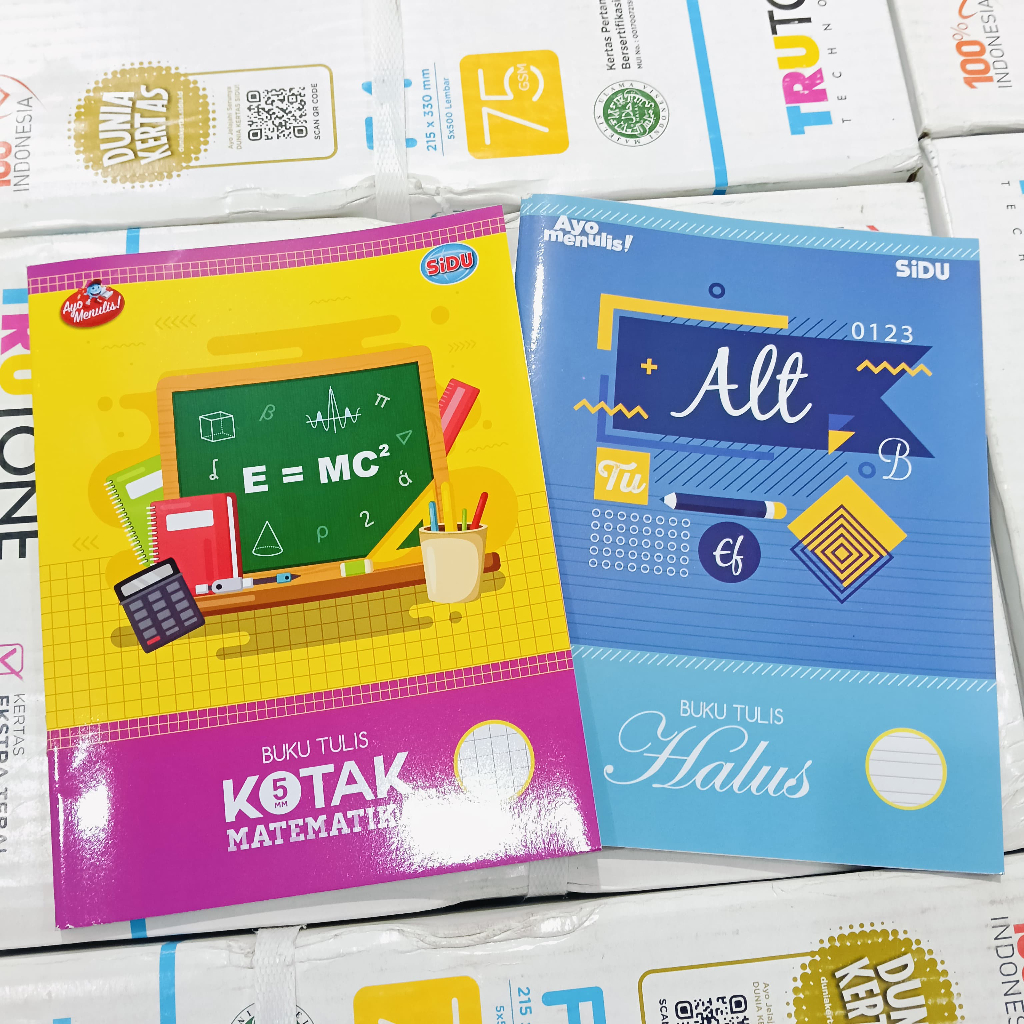 

Buku Sidu STM HALUS KASAR Matematika Kotak kecil 38 lembar