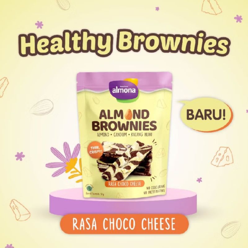 

Brownies Snack Almona Almond Brownies Rasa Choco Cheese Makanan Kering Roti Bownies Roti Kering Cemilan Makanan Ringan Makanan Ibu Hamil Makanan Ibu Menyusui