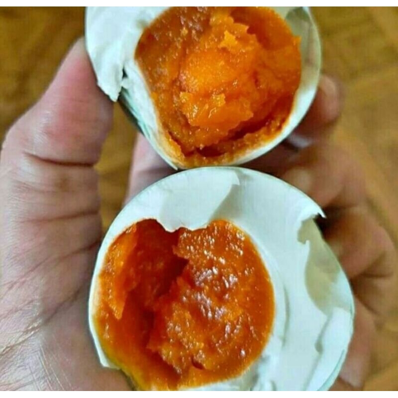 

Telur asin asli brebes isi 10 sudah matang dan masir