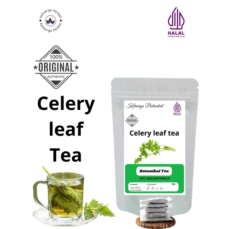 

TEH SELEDRI : CELERY LEAF TEA TEH GULA DARAH ISI 30 TEABAG