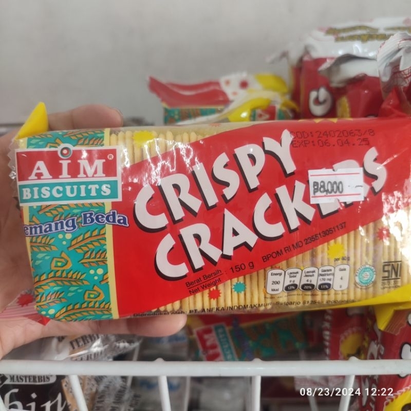 

AIM Biskuit Crispy Crackers 150 gram