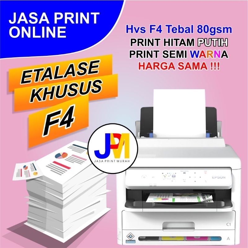

JASA PRINT/CETAK HVS F4 80gsm