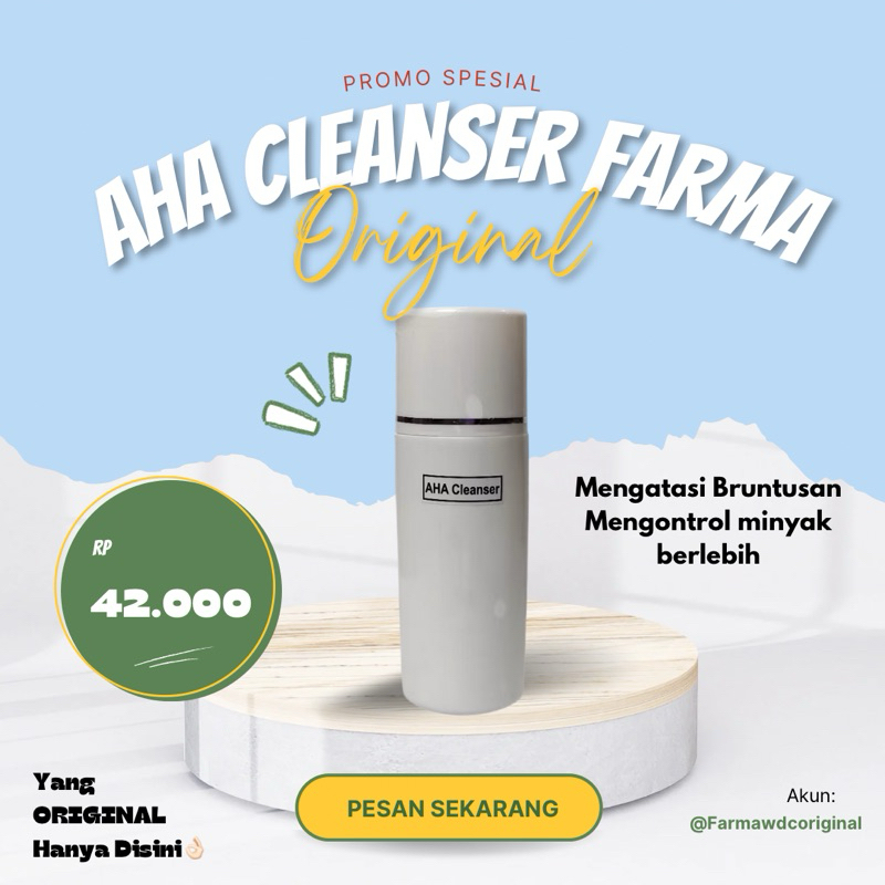 Farma AHA Cleanser /Sabun Farma 100ml