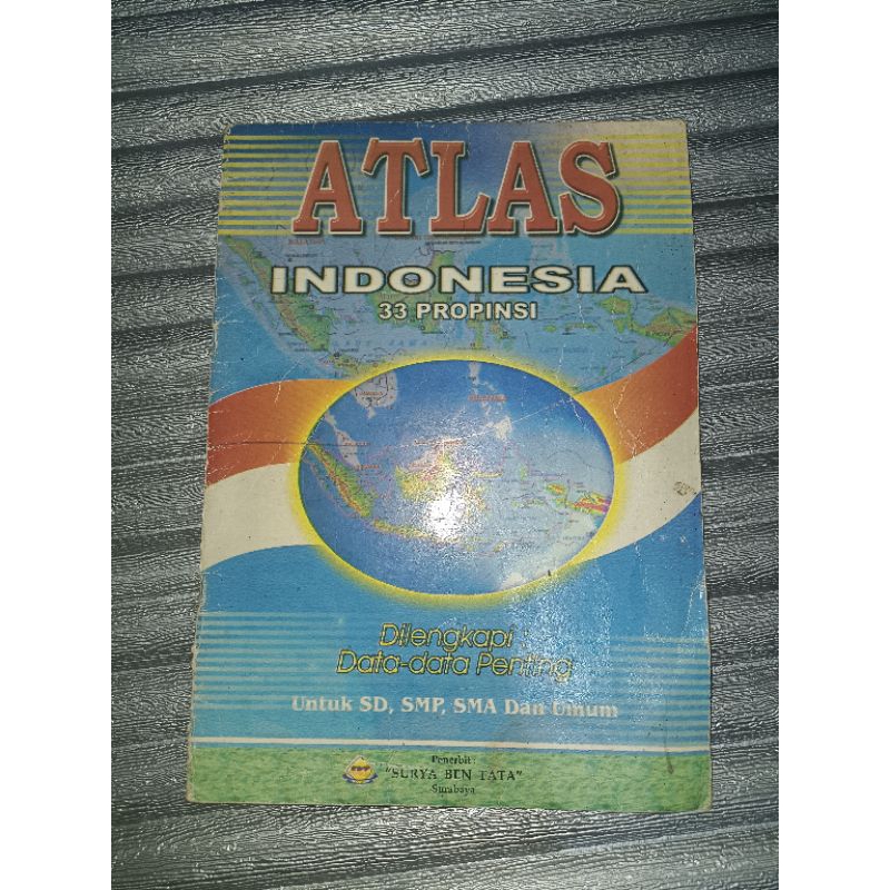Buku Atlas Jadul