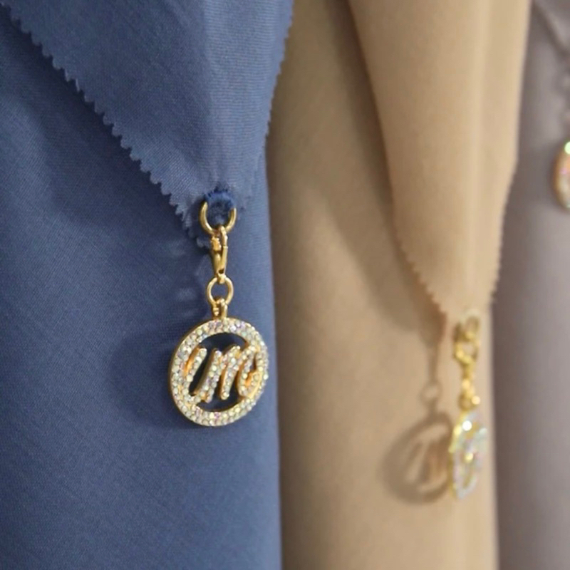 Hijab Voal Aura Crystal Plain Pouch UmamaScarves Jilbab Segi empat 110x110