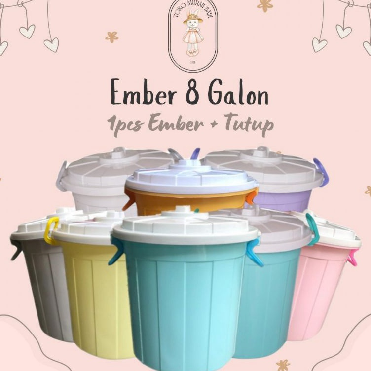 EMBER TUTUP BESAR  EMBER 3 LITER  EMBER KAMAR MANDI GALON  BASIN MB OFFICIAL