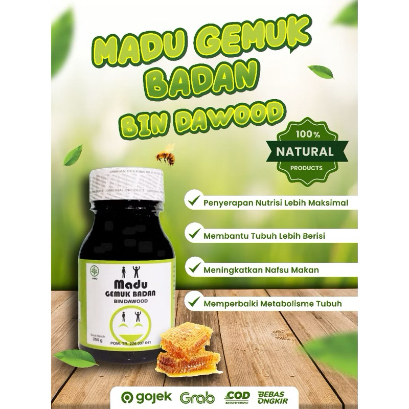 

Madu Penggemuk Badan Dewasa 350Gram