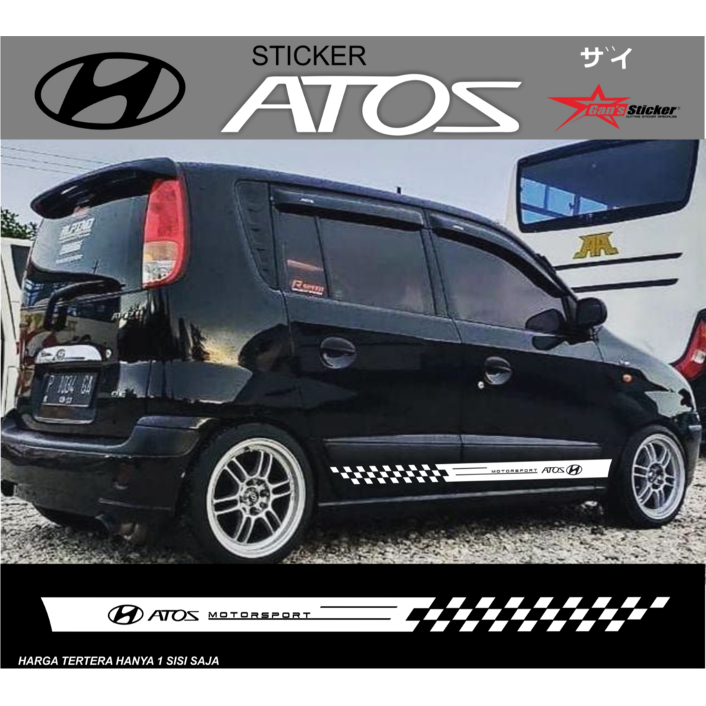 hyundai atoz sticker hyundai atoz aksesoris hyundai atoz