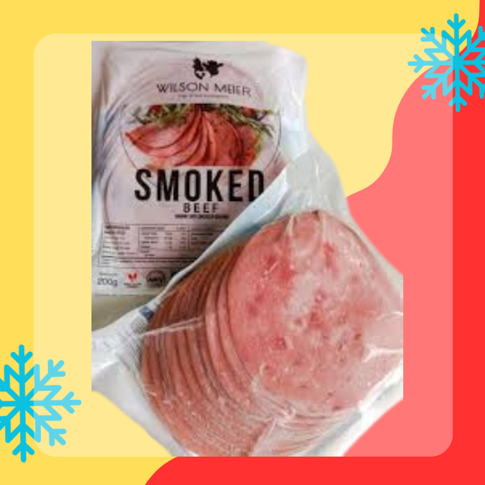 

WILSON MEIER Smoked Beef 200gr