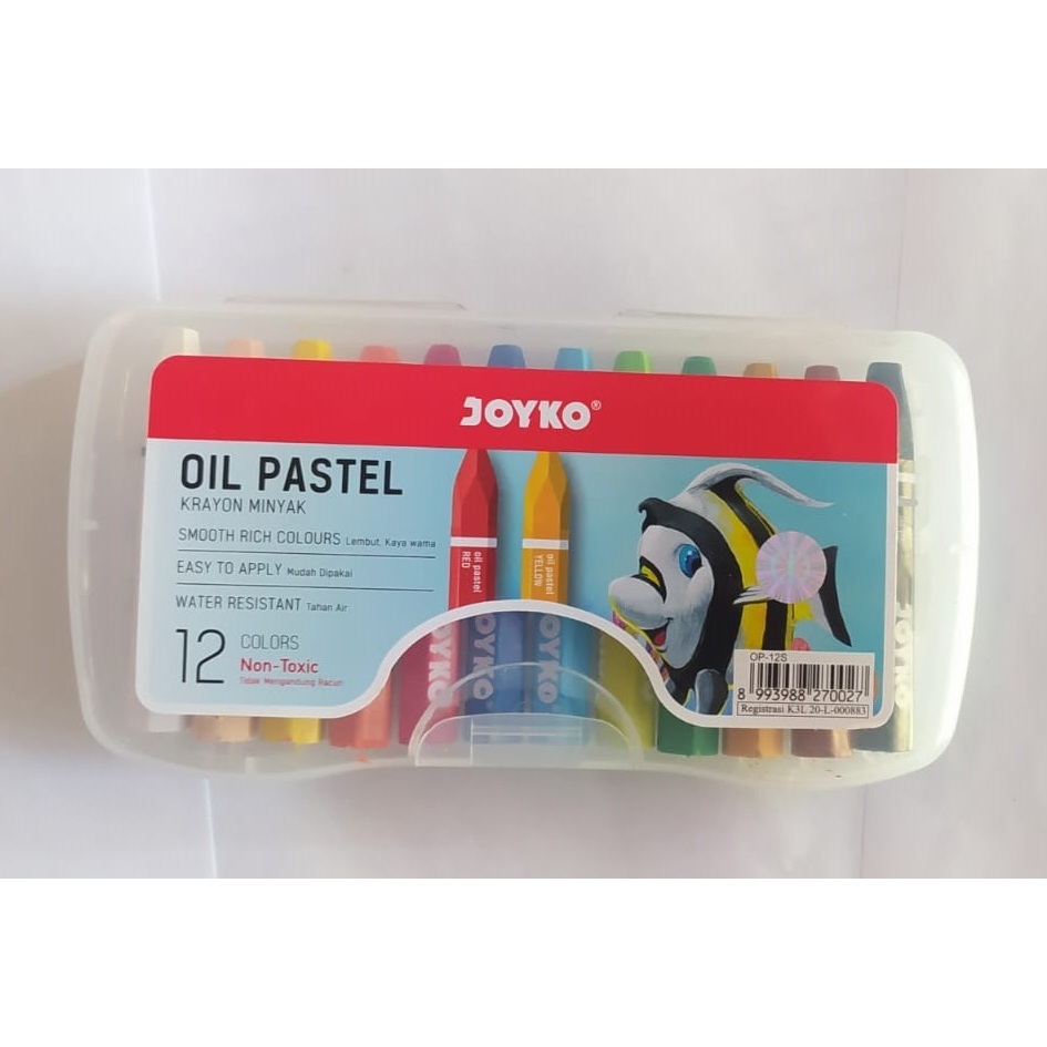 

Crayon Oil Pastel Joyko isi 12