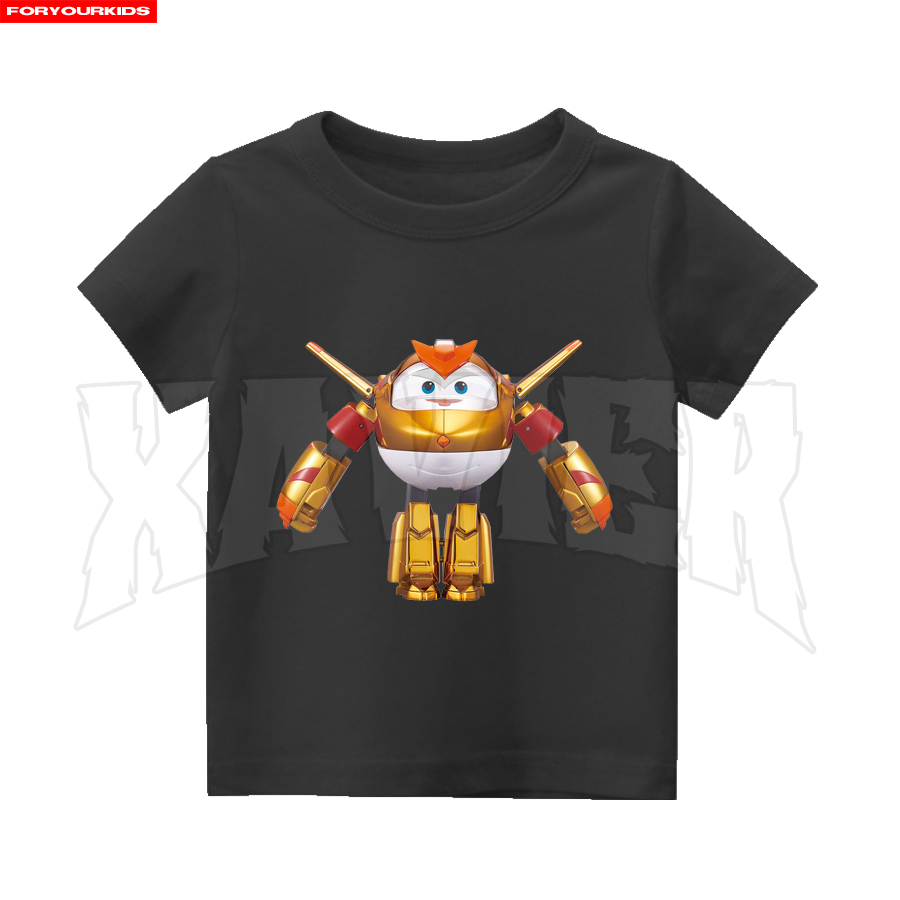 BAJU ANAK KAOS ANAK GOLDEN BOY SUPER WINGS