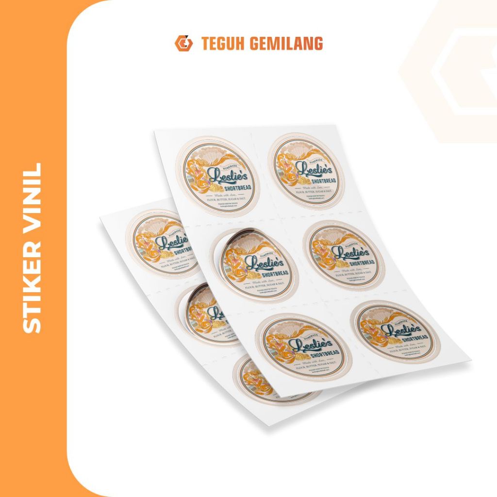 

CETAK Stiker Vinil (Glossy / Doff) Custom A3+ Cutting Stiker Vinil (Glossy / Doff), Design bebas MURAH CEPAT