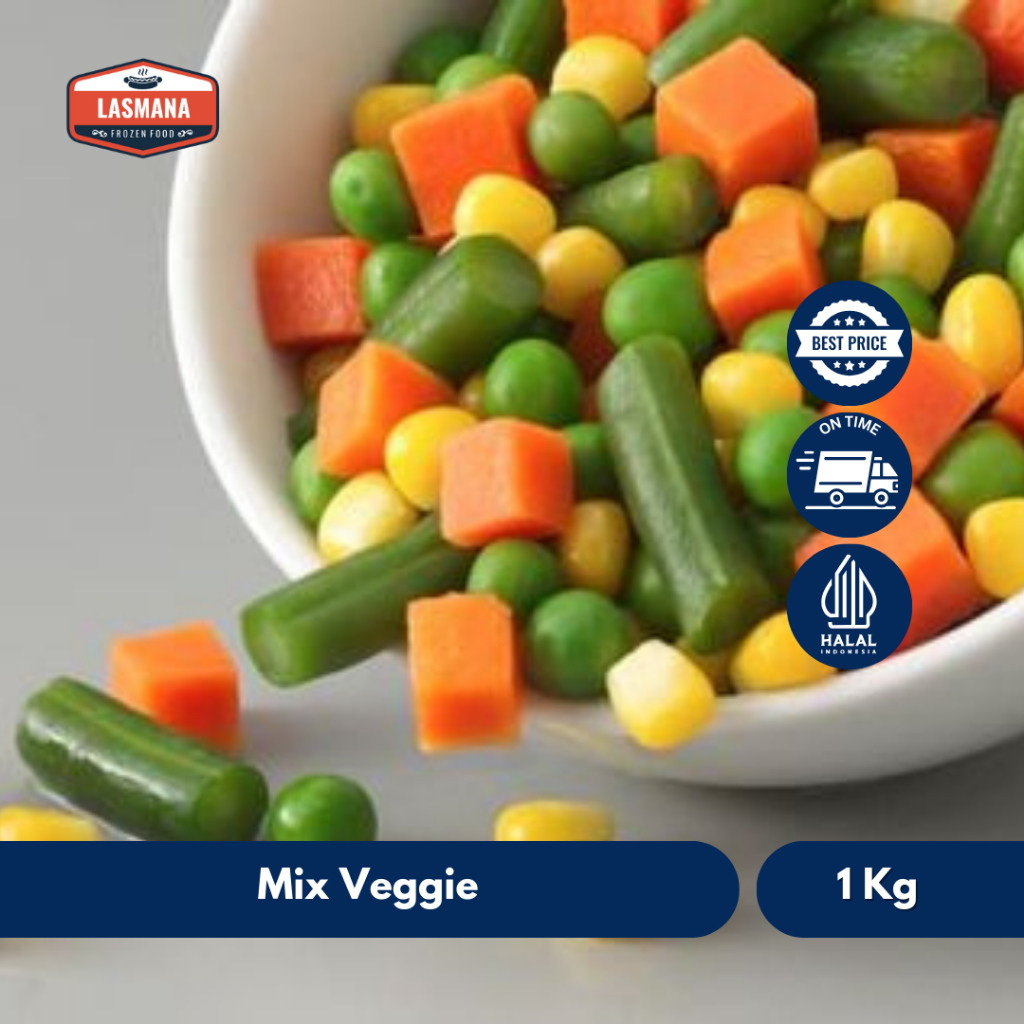 

Mix Vege 4 Ways 1 Kg - Sayuran Mix