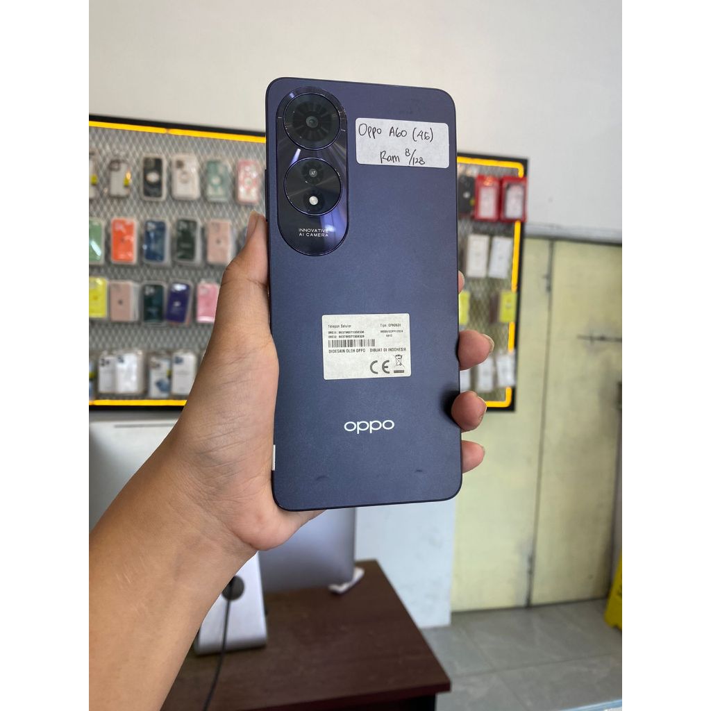 OPPO A60 8/128 SECOND BEKAS BERKUALITAS